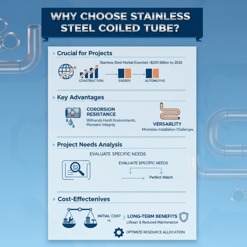 Why Choose Stainless Steel Coiled Tube for Your Next Project?