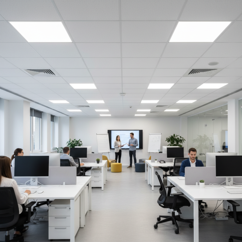 How to Choose the Best Led Office Ceiling Lights for Your Space?