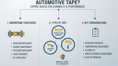 How to Choose the Right Automotive Tape for Your Needs?