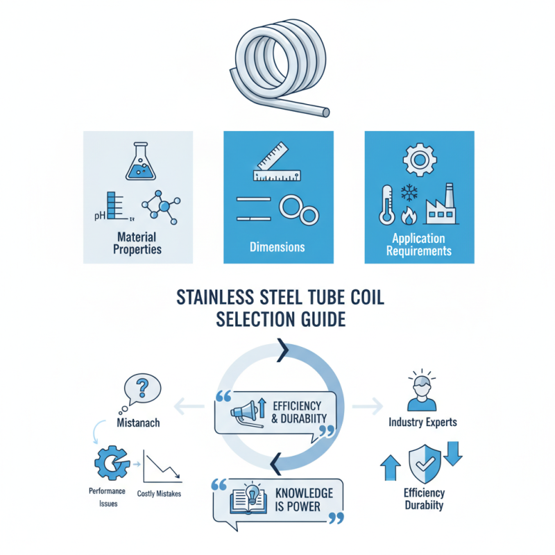 How to Choose the Right Stainless Steel Tube Coil for Your Needs?