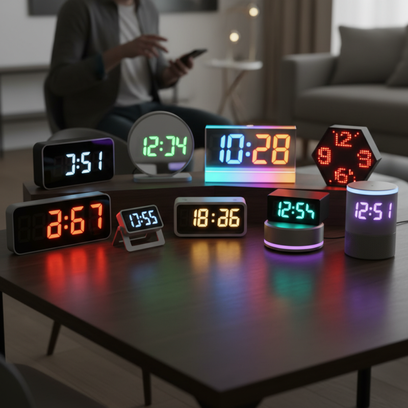 Top 10 Led Clocks for Global Buyers to Consider?