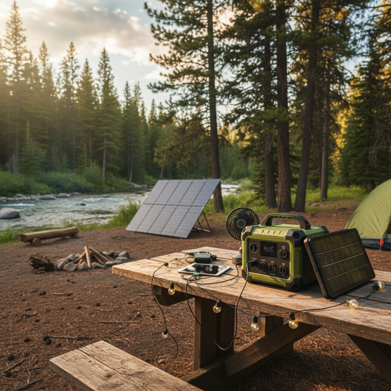Best Small Solar Generator for Camping How to Choose?