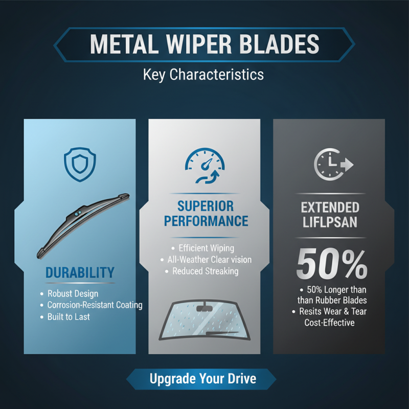 Top Metal Wiper Blade Features and Benefits You Need to Know?
