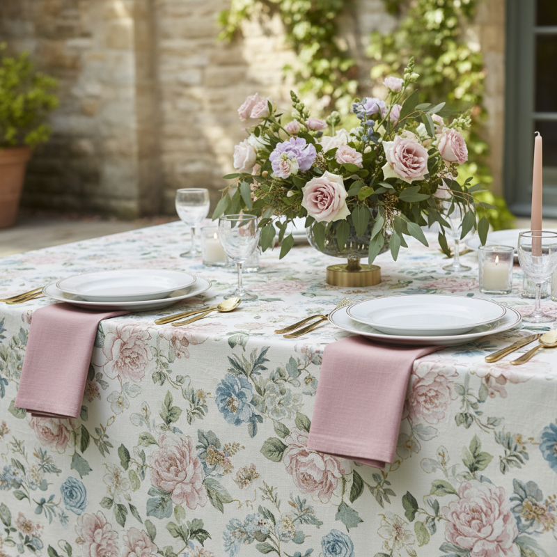 How to Choose the Perfect Floral Tablecloth for Your Event?