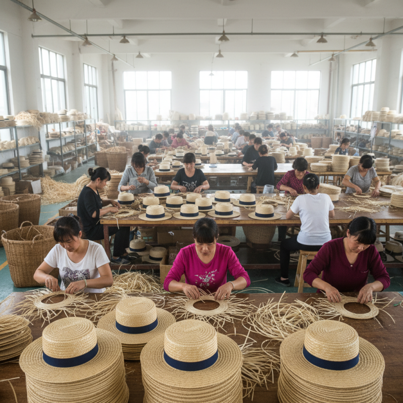 OEM Boater Straw Hat Factory in China for Global Buyers?