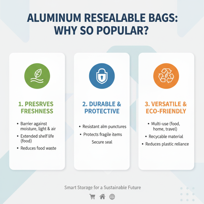 What is Aluminum Resealable Bags and Why Are They So Popular?