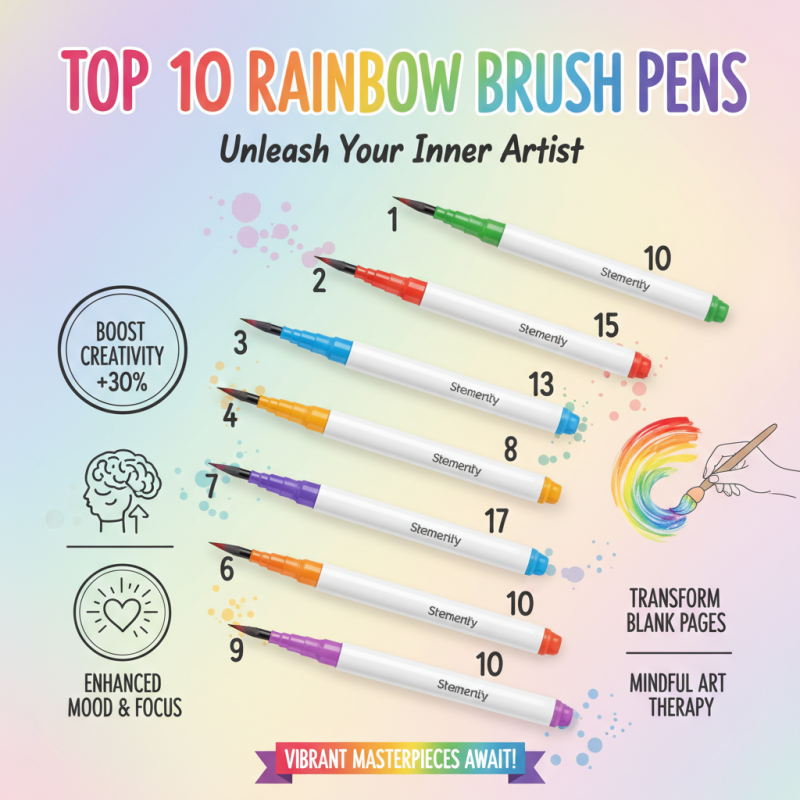 Top 10 Rainbow Brush Pens in China You Need to Try?