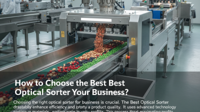 How to Choose the Best Optical Sorter for Your Business?