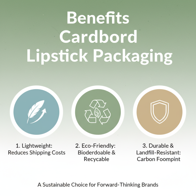 10 Best Cardboard Lipstick Tubes for Eco Friendly Packaging?