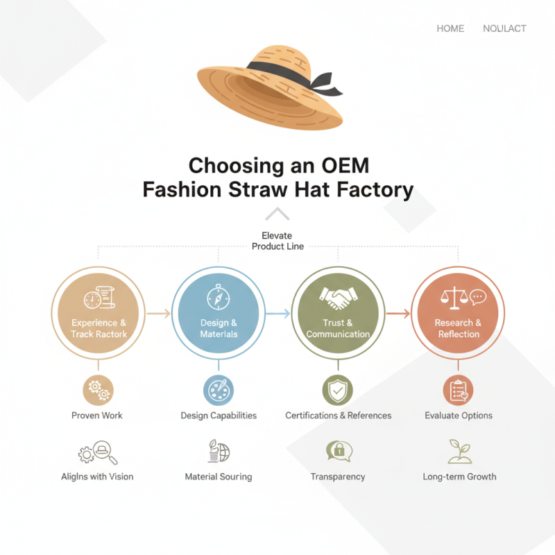 How to Choose the Best OEM Fashion Straw Hat Factory?