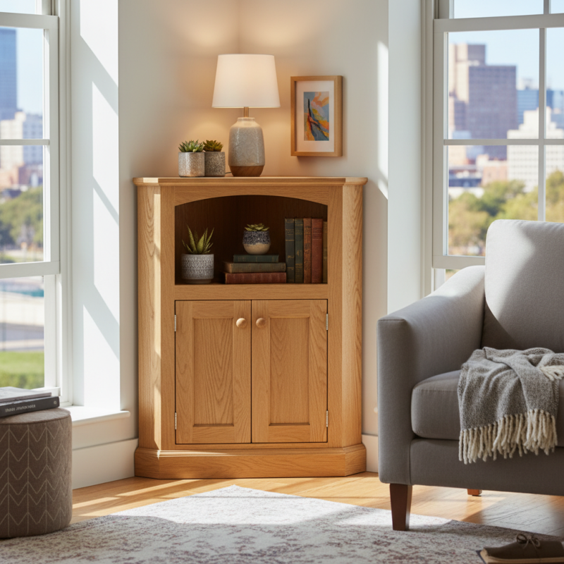 What is a Small Oak Corner Unit and Why Choose It?