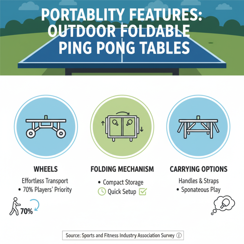 Top 10 Tips for Choosing the Best Outdoor Foldable Ping Pong Table?