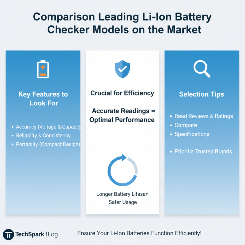 How to Choose the Best Li Ion Battery Checker for Your Needs?