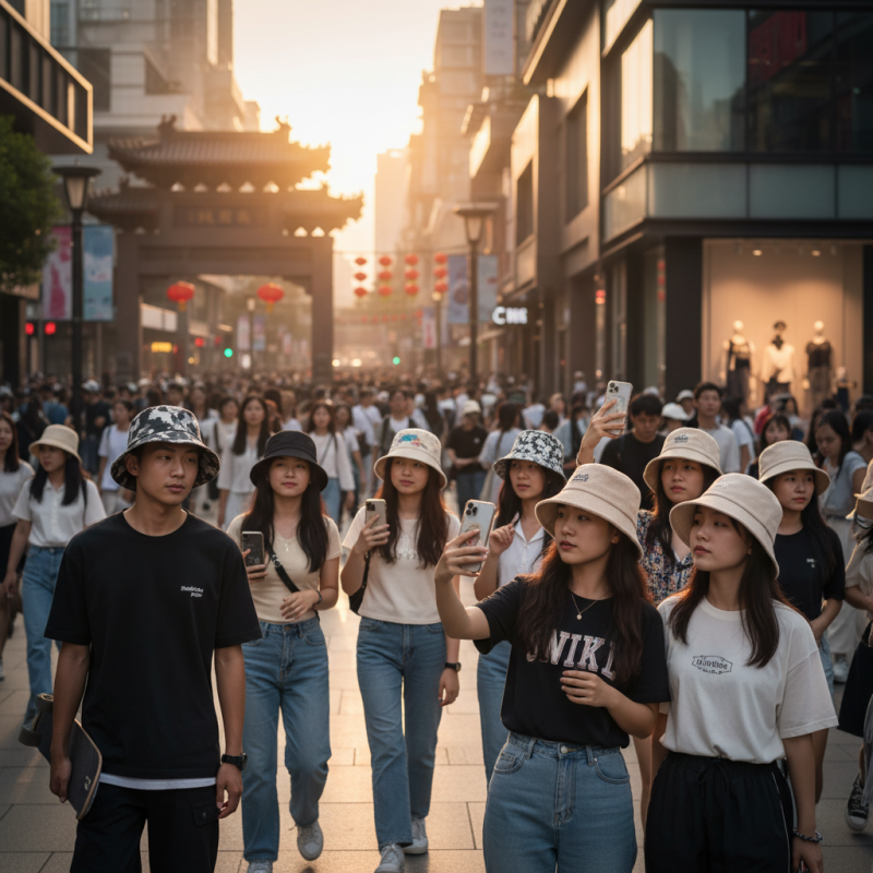 What is the Popularity of Bucket Hats in China?