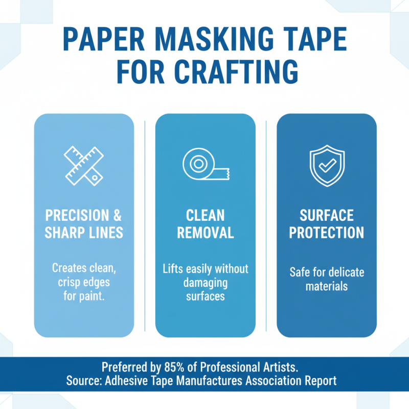 Why is Paper Masking Tape Essential for Crafting and Painting Projects?