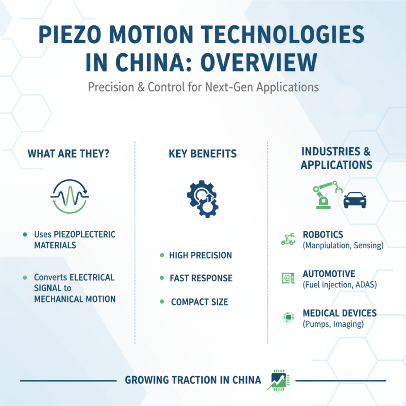 Exploring China Best Piezo Motion Technologies and Their Applications?