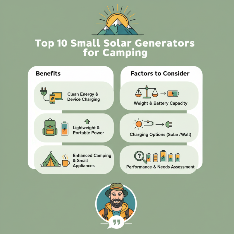 Top 10 Small Solar Generators for Camping You Should Consider?
