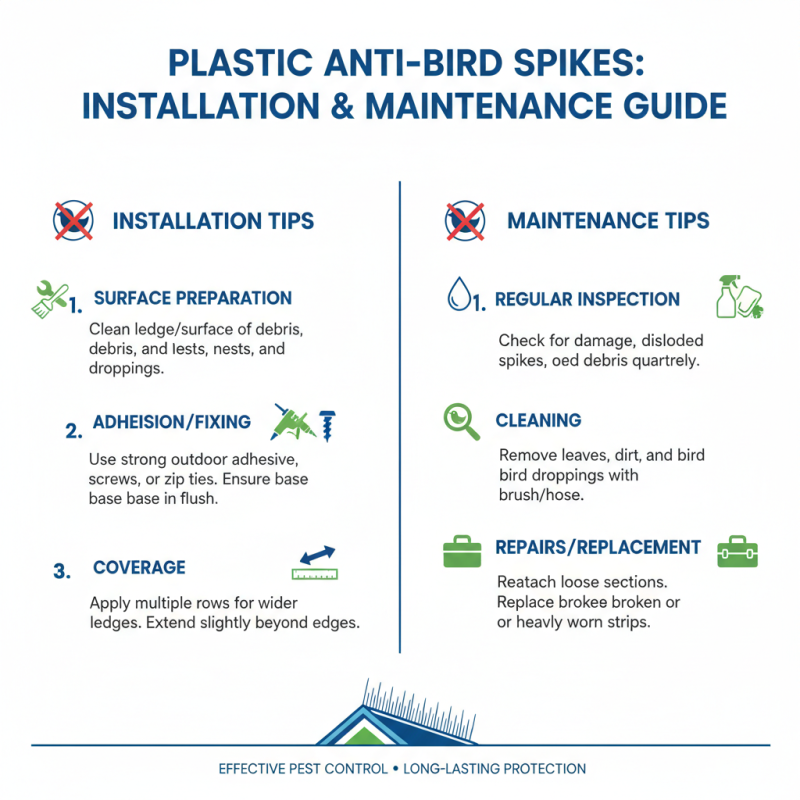 Top Benefits of Using Plastic Anti Bird Spikes for Effective Pest Control?