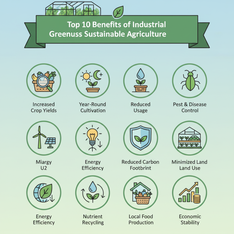 Top 10 Benefits of Industrial Greenhouses for Sustainable Agriculture