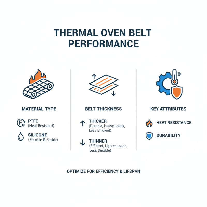 2026 How to Choose the Right Thermal Oven Belt for Your Needs?