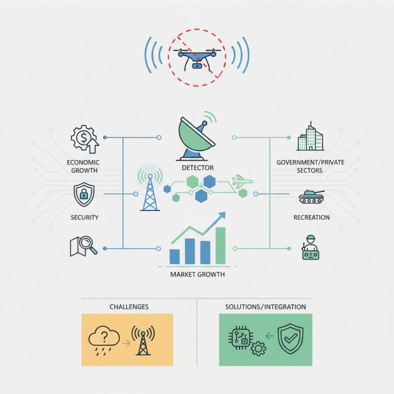 What is a drone detector and how does it work?
