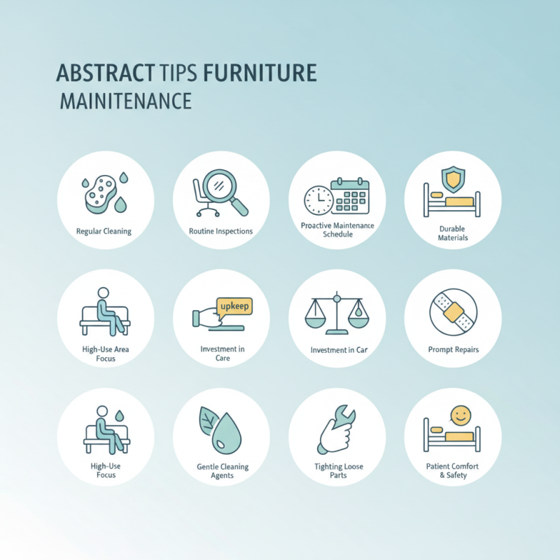 Top 10 Tips for Long Lasting Hospital Furniture Maintenance?