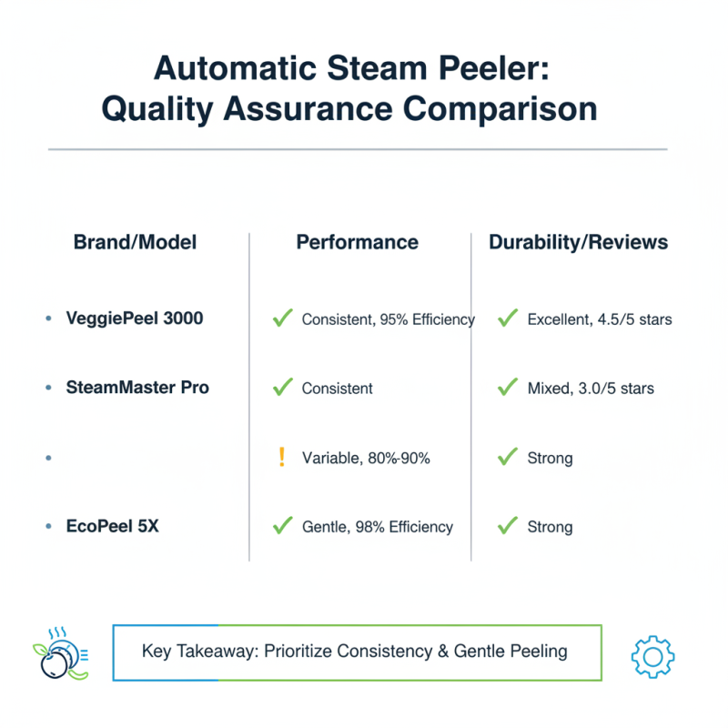 Top 5 Tips for Choosing the Best Automatic Steam Peeler?