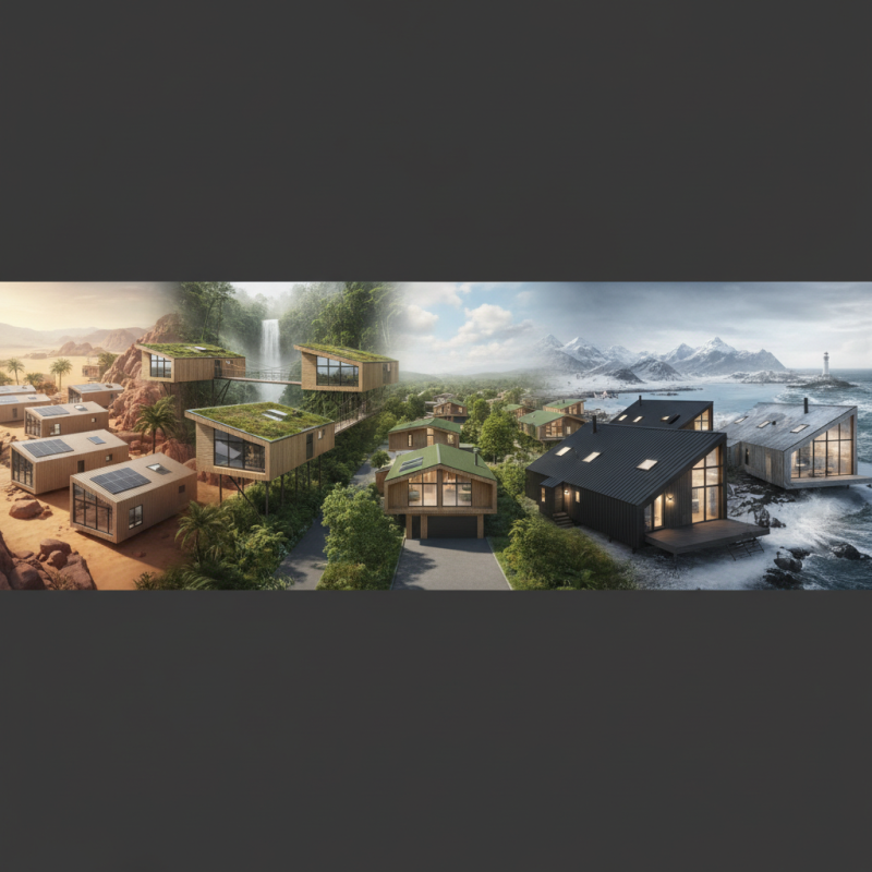 How to Design Prefabricated Houses for Various Climates?