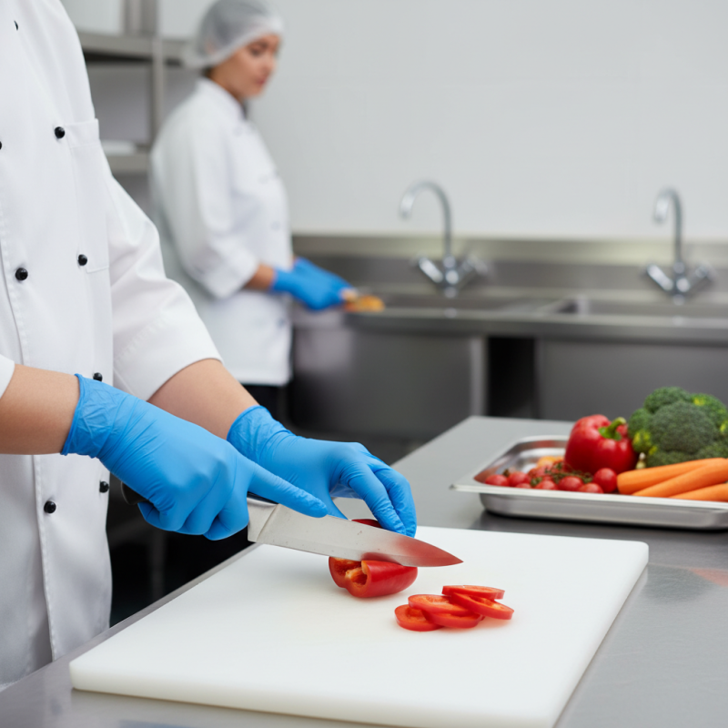 Why Are Blue Nitrile Gloves the Best Choice for Food Industry?