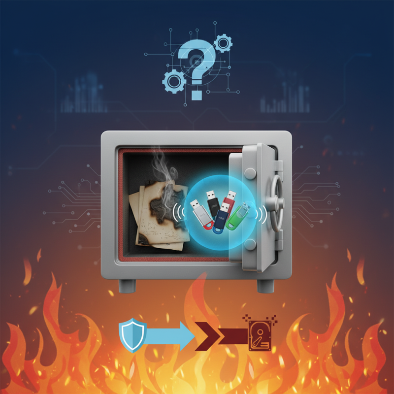 Can a Fireproof Safe Protect My USB Digital Media?