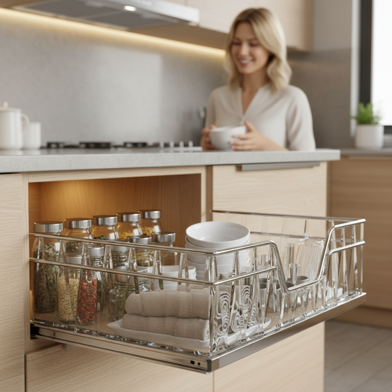 High Quality Kitchen Crystal Glass Pull Out Basket Tips for Optimal Use?