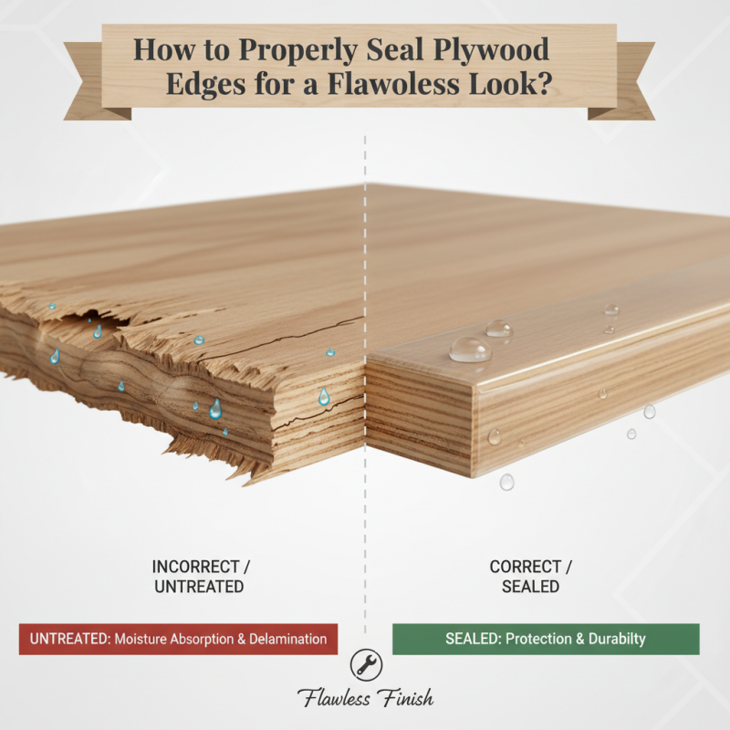 How to Properly Seal Plywood Edges for a Flawless Look?