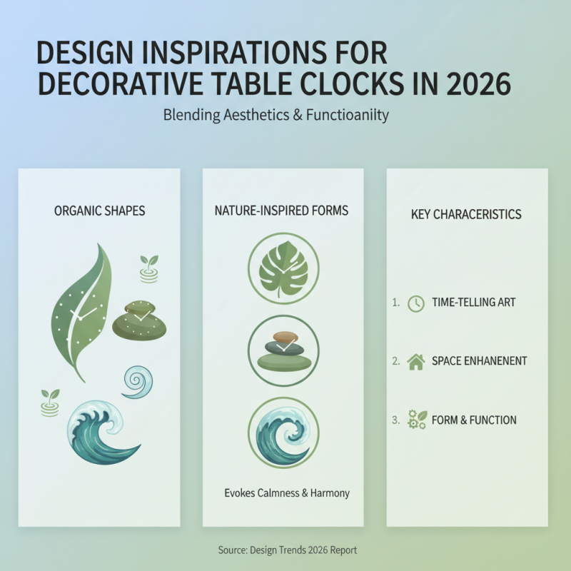 2026 Top Decorative Table Clock Trends for Global Buyers?