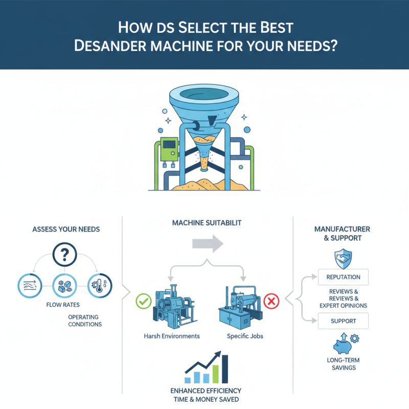 How to Select the Best Desander Machine for Your Needs?