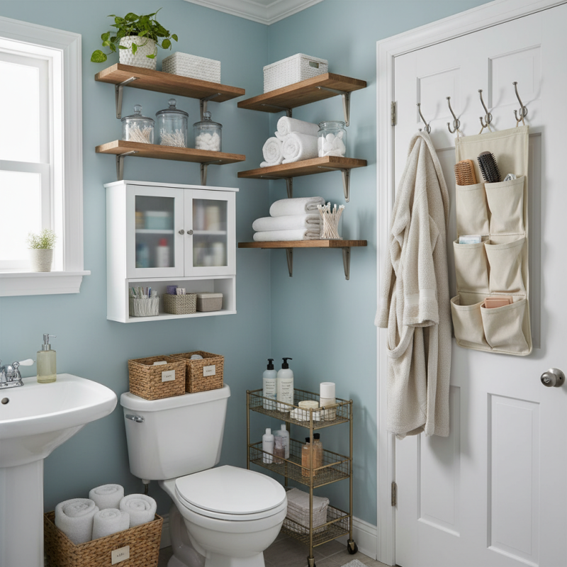 Maximize Storage in Your Small Bathroom with These Top Tips?