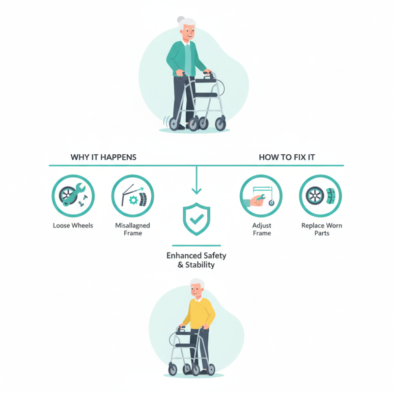 How to Fix Wobbling Rollator and Why It Happens?