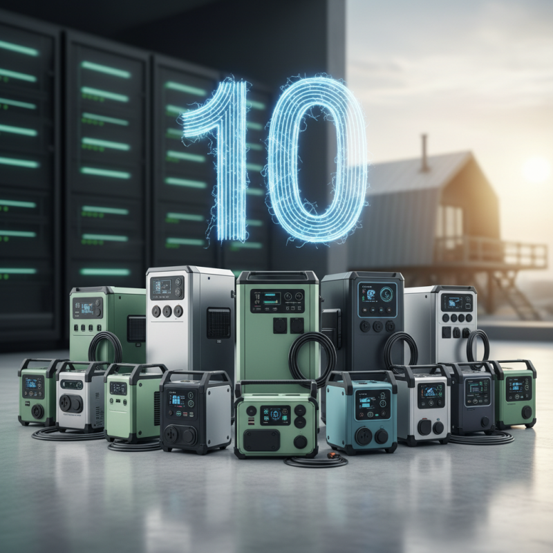Top 10 Best Power Storage Generators for Reliable Energy Supply?