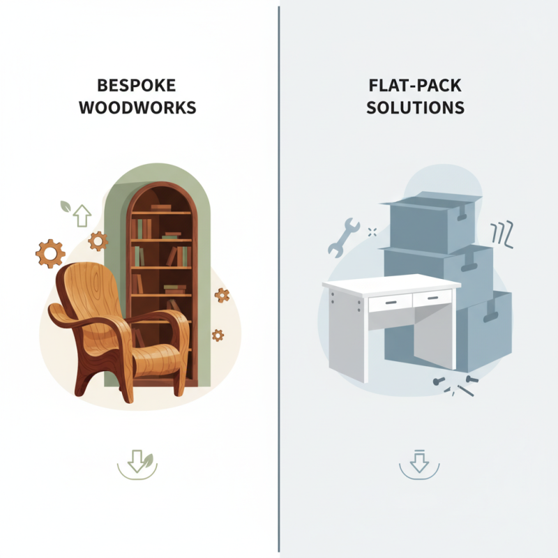 Why Choose Bespoke Woodworks Over Flat Pack Solutions?