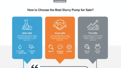 How to Choose the Best Slurry Pump for Sale?