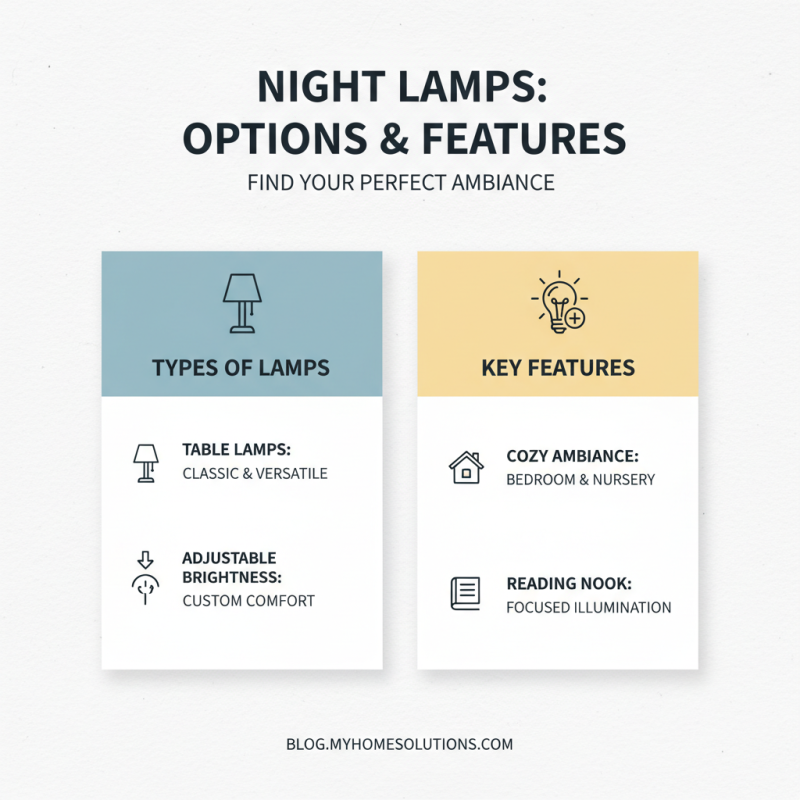 How to Choose the Best Night Lamp for Your Home Needs?