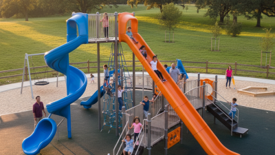 Why Choose Large Outdoor Slides for Your Playground Equipment?