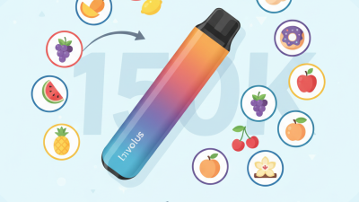 China Best Fizzy 150K Puffs 15 Flavors in Disposable Vape?