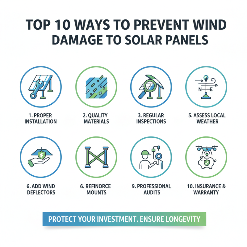 Top 10 Ways to Prevent Wind Damage to Solar Panels?