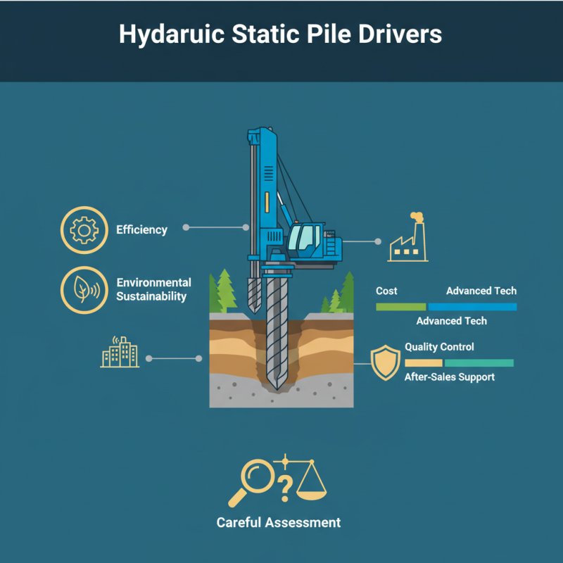 China Top Hydraulic Static Pile Driver for Global Buyers?