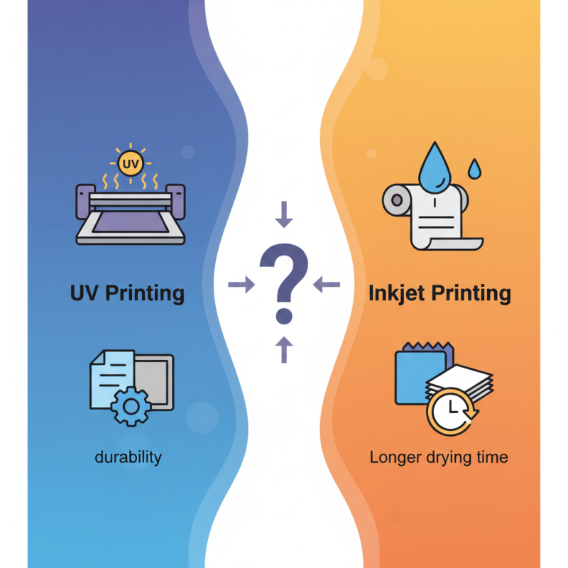 How to Understand the Difference Between UV Printing and Inkjet Printing?