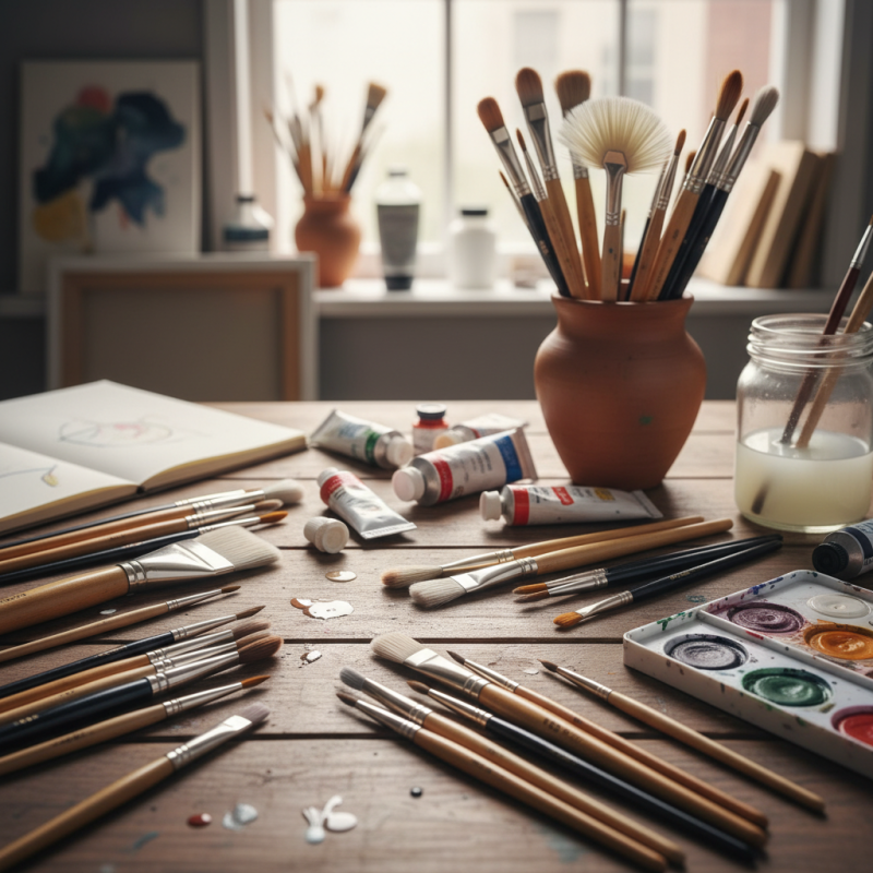 2026 Best Brush Types for Every Artist and Hobbyist to Use