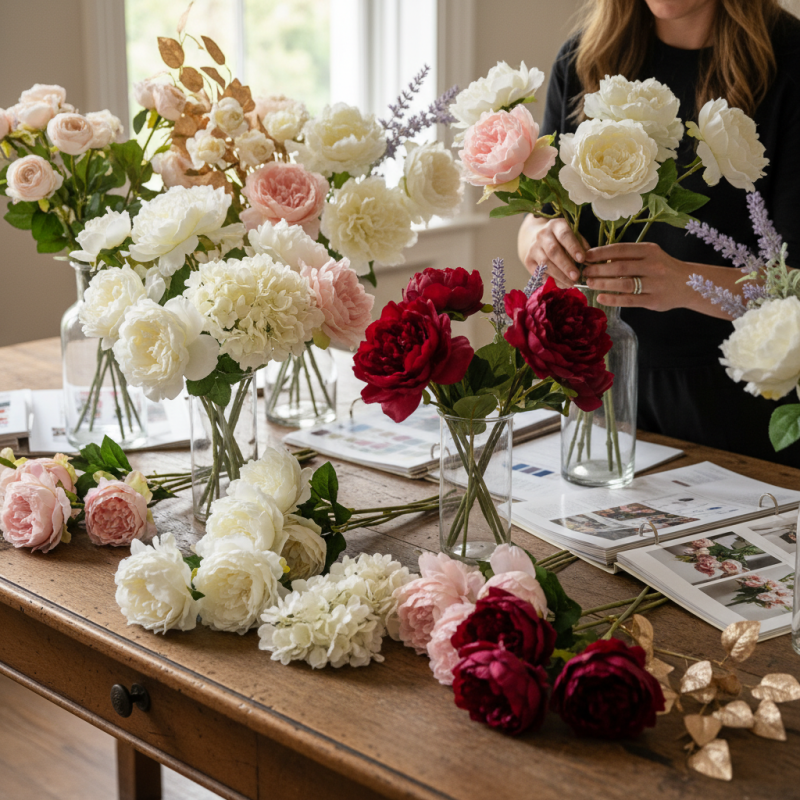 How to Choose the Best Petals Catalog Silk Flowers for Events?