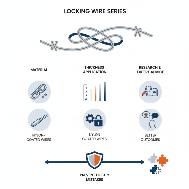 Top Tips for Choosing the Best Locking Wire Series?