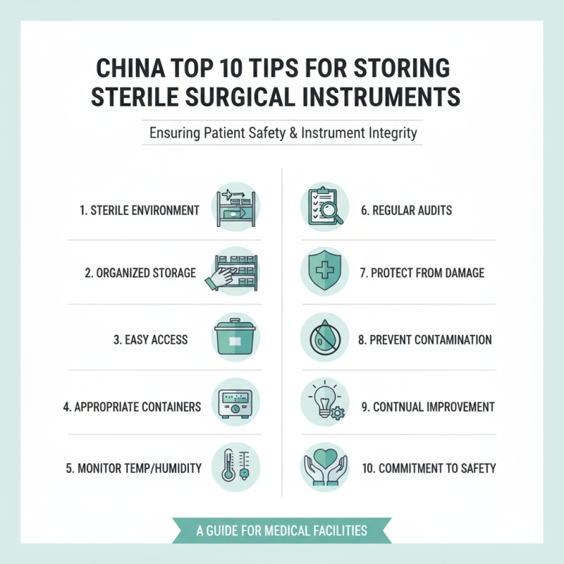 China Top 10 Tips for Storing Sterile Surgical Instruments?