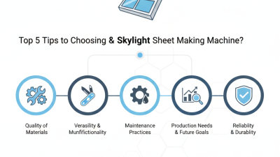 Top 5 Tips for Choosing a Skylight Sheet Making Machine?